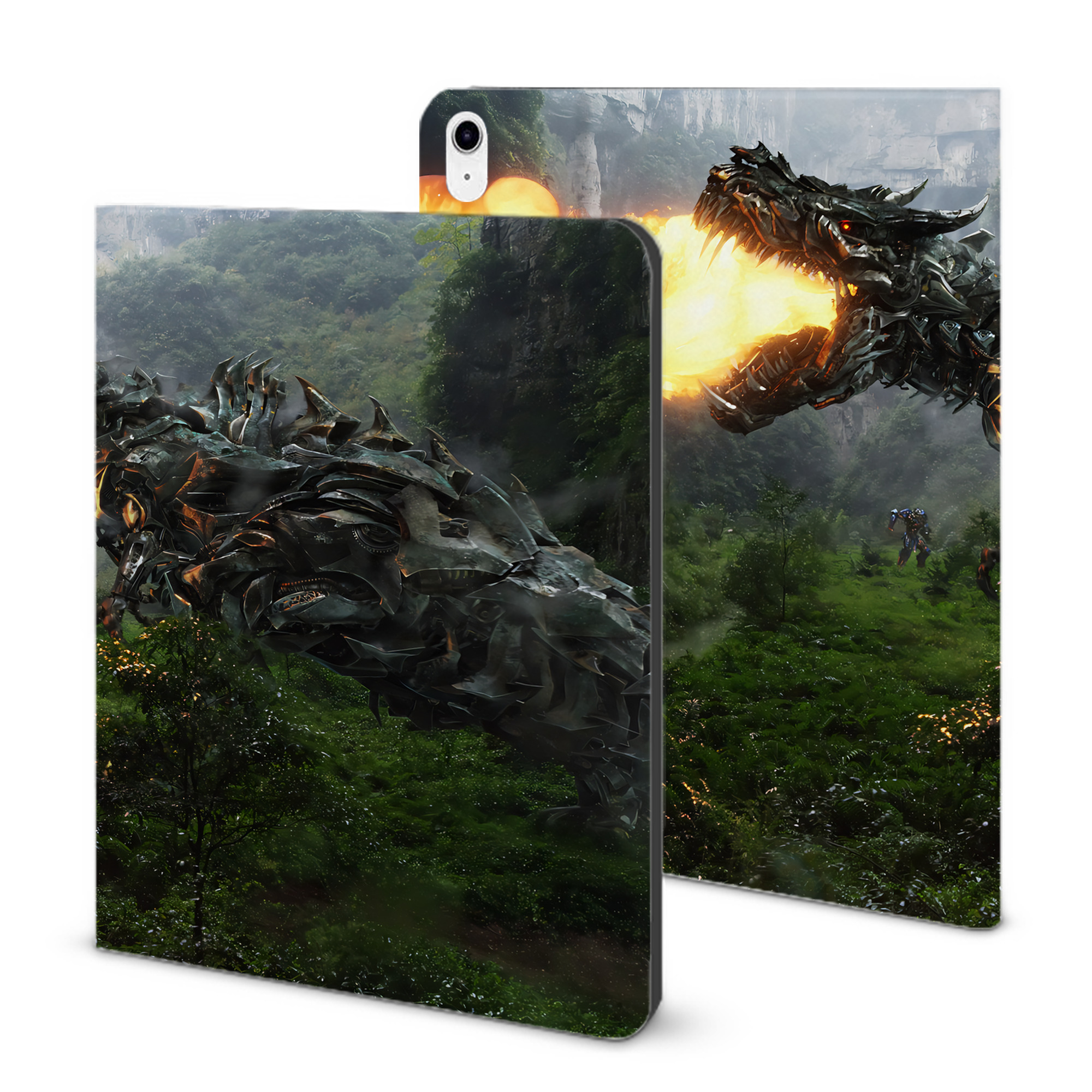 （画像用） Transformers トランスフォーマー IPad ケース ブック型 PUレザー TPU 耐衝撃 軽量 薄型 ペン収納なし 全面保護 IPad 各モデル対応